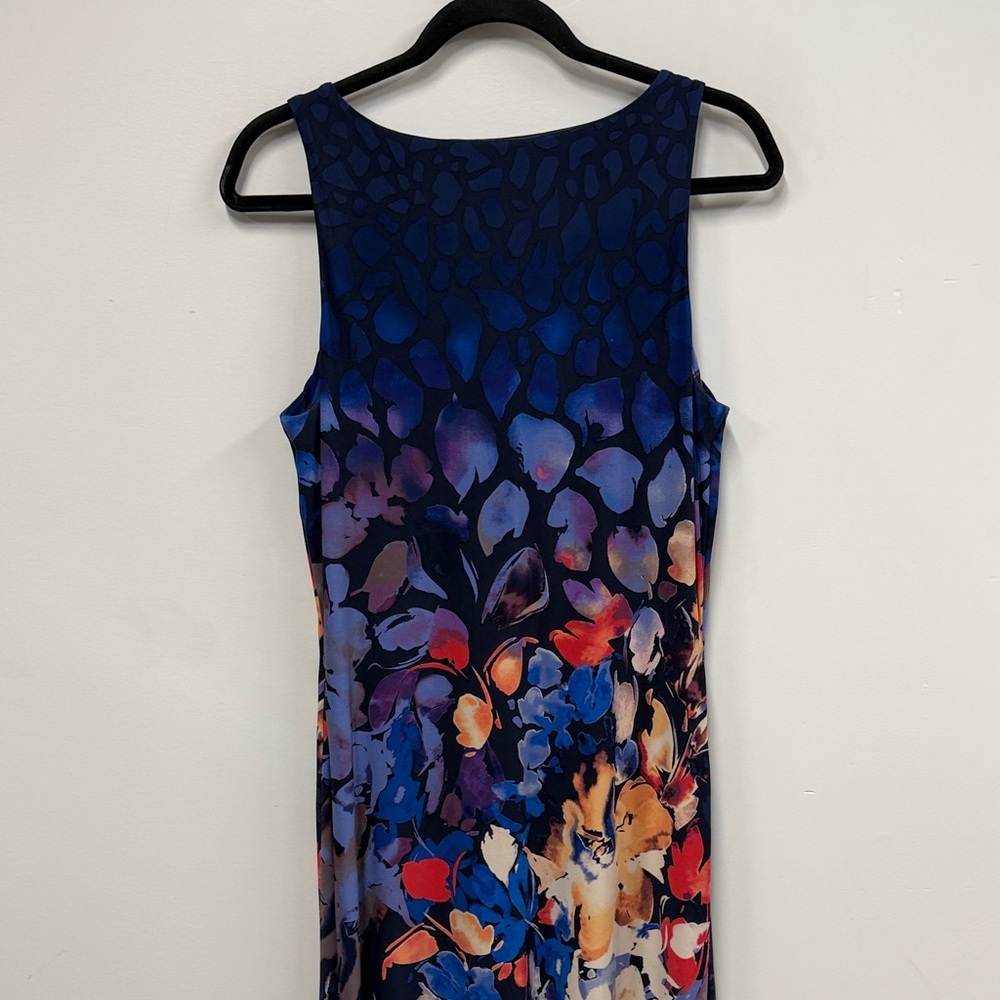 Tommy Bahama Flourescent Flora Handkerchief Hem Maxi Dress S - Picture 6 of 6